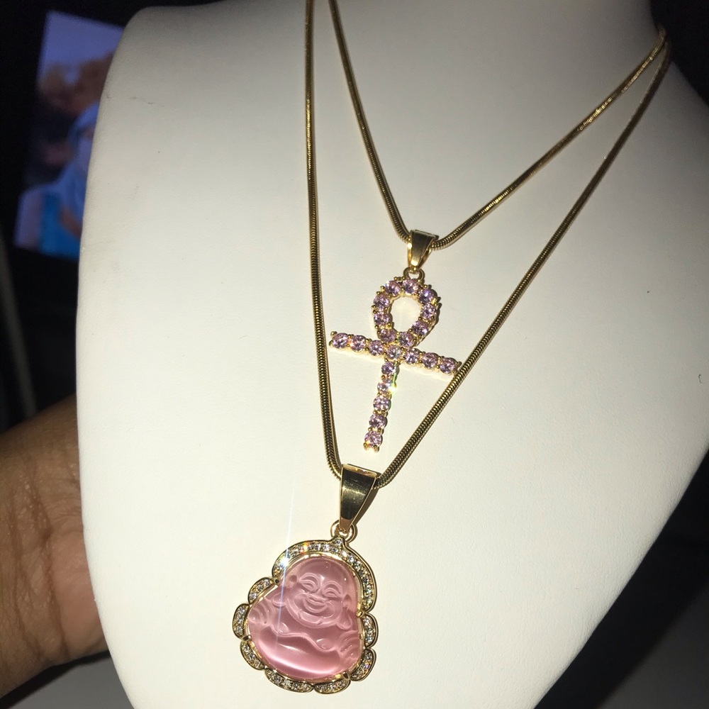 Pink Buddha Set